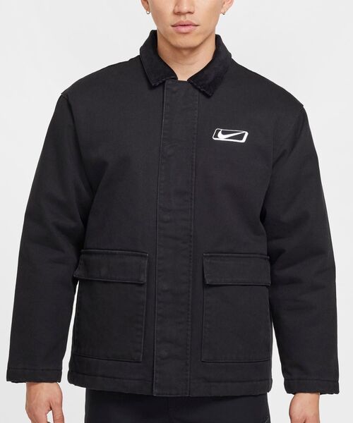 NIKE（ナイキ）の「ナイキ スポーツウェア メンズ ワーク ジャケット / Nike Sportswear Men's Work Jacket＜S-3XL 展開＞（ミリタリージャケット・メンズ・ライトブラウン/ブラック・M/2XL/S/L/XL/3XL）」の6枚目の写真