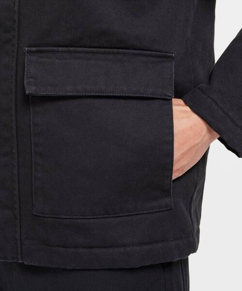 NIKE（ナイキ）の「ナイキ スポーツウェア メンズ ワーク ジャケット / Nike Sportswear Men's Work Jacket＜S-3XL 展開＞（ミリタリージャケット・メンズ・ライトブラウン/ブラック・M/2XL/S/L/XL/3XL）」の9枚目の写真