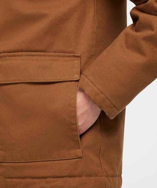 NIKE（ナイキ）の「ナイキ スポーツウェア メンズ ワーク ジャケット / Nike Sportswear Men's Work Jacket＜S-3XL 展開＞（ミリタリージャケット・メンズ・ライトブラウン/ブラック・M/2XL/S/L/XL/3XL）」の15枚目の写真