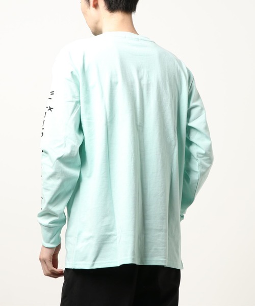 ARCHIVER(アーカイバ)の「【Bl】16/-天竺 サーフプリント長袖Tシャツ(Tシャツ/カットソー・メンズ・グレー/ホワイト・MEDIUM/LARGE)」の4枚目の写真