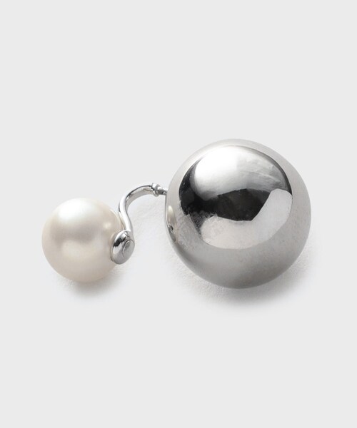 GALLEST（ギャレスト）の「◆2Wayパール調ピアス（ピアス（両耳用）・レディース・シルバー/ゴールド・00）」の5枚目の写真