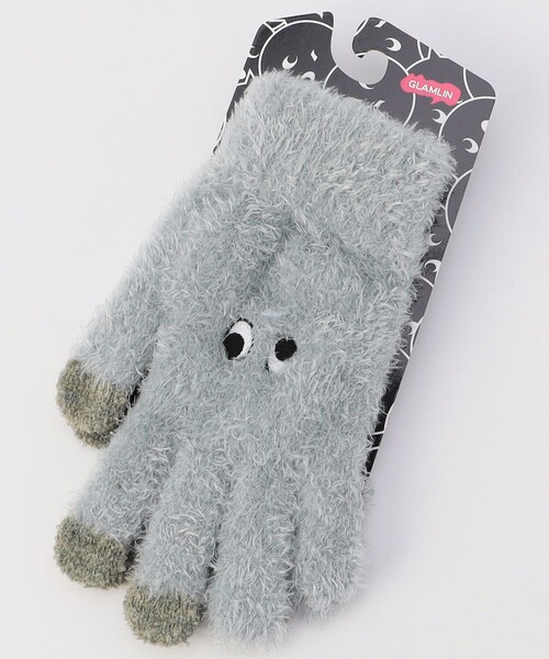 FREAK'S STORE(フリークスストア)の「限定展開 GLAMLIN/グラムリン five-finger / ファイブフィンガー(手袋)(手袋・レディース・パープル/ネイビー/キャメル/ピンク/ブラウン/ブラック/ナチュラル/グレー・ONE SIZE)」の2枚目の写真