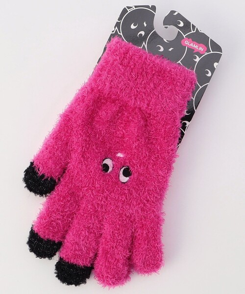 FREAK'S STORE(フリークスストア)の「限定展開 GLAMLIN/グラムリン five-finger / ファイブフィンガー(手袋)(手袋・レディース・パープル/ネイビー/キャメル/ピンク/ブラウン/ブラック/ナチュラル/グレー・ONE SIZE)」の8枚目の写真