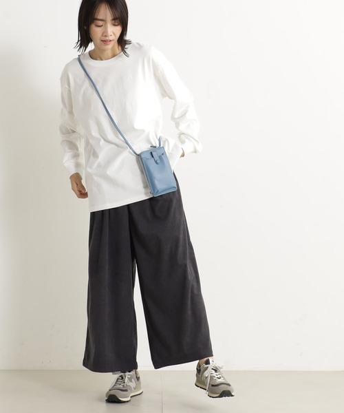 FOUND GOOD（ファウンドグッド）の「カットコーデュロイワイドP（その他パンツ・レディース・アイボリー/ブラウン系5/オレンジ系5/グレー系8・L/M/S）」の5枚目の写真