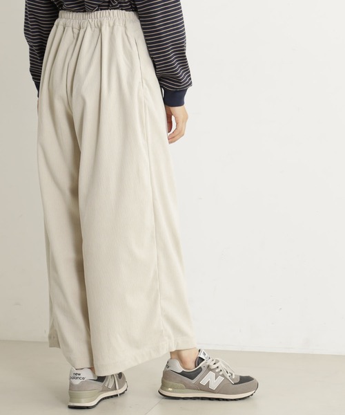 FOUND GOOD（ファウンドグッド）の「カットコーデュロイワイドP（その他パンツ・レディース・アイボリー/ブラウン系5/オレンジ系5/グレー系8・L/M/S）」の15枚目の写真