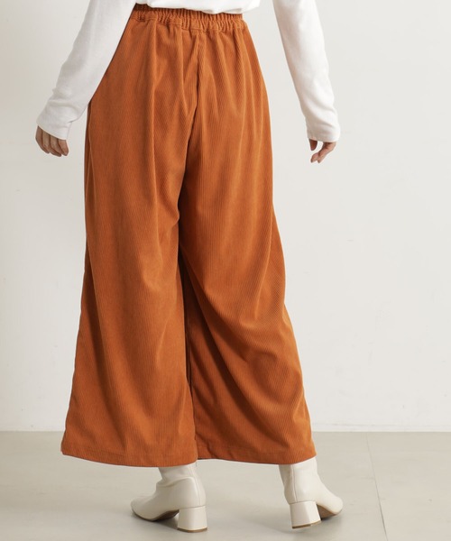 パンツ レディース コーデュロイ / P