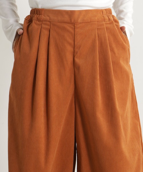 FOUND GOOD（ファウンドグッド）の「カットコーデュロイワイドP（その他パンツ・レディース・アイボリー/ブラウン系5/オレンジ系5/グレー系8・L/M/S）」の20枚目の写真