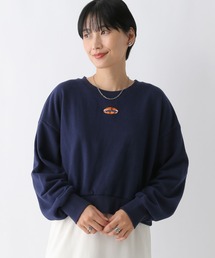 LEPSIM | ピーチ起毛刺繍プルオーバー　249404(スウェット)