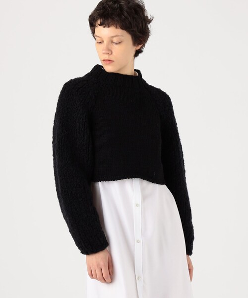 MAYDI ニット ショート セーター MAYDI ニット ショート セーター