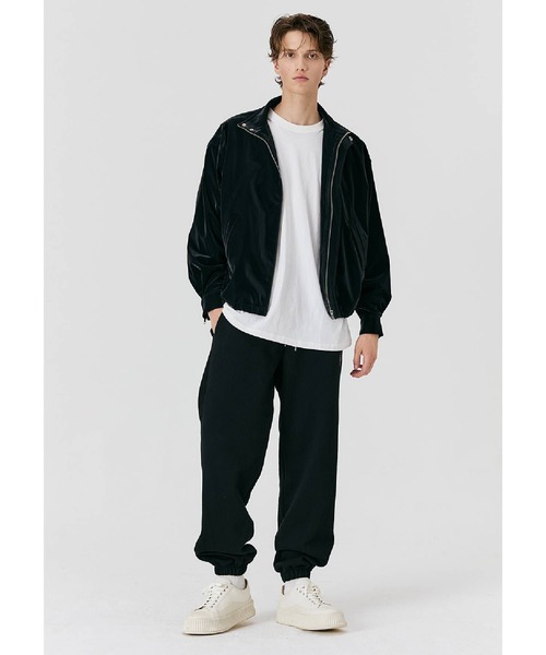 WOOALONG(ウアロン)の「【UNISEX】WOOALONG/ジョガーパンツ(ウラケ)(スウェットパンツ・レディース・ブラック/グレー/チャコール・MEDIUM/LARGE)」の18枚目の写真