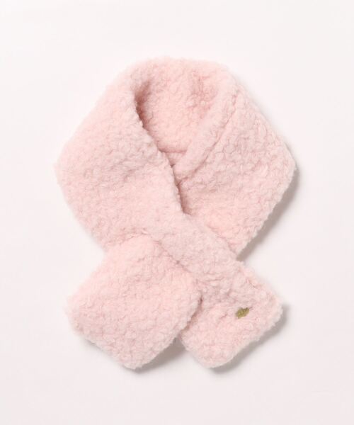 HAKKA KIDS（ハッカキッズ）の「ボアマフラー（マフラー・キッズ・キナリ/イエロー/ピンク・FREE）」の3枚目の写真