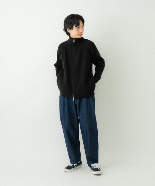 EKAL(エカル)の「ドライバーズニット(ニット/セーター・メンズ・ブラック/グレー・MEDIUM/LARGE)」の6枚目の写真