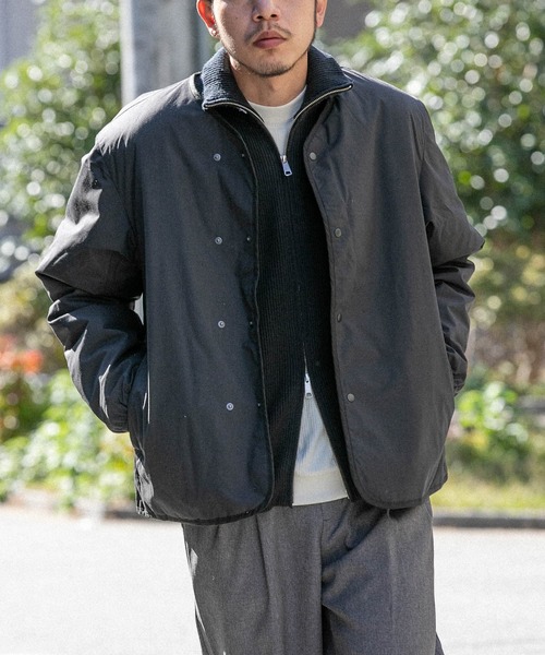 EKAL(エカル)の「ドライバーズニット(ニット/セーター・メンズ・ブラック/グレー・MEDIUM/LARGE)」の9枚目の写真