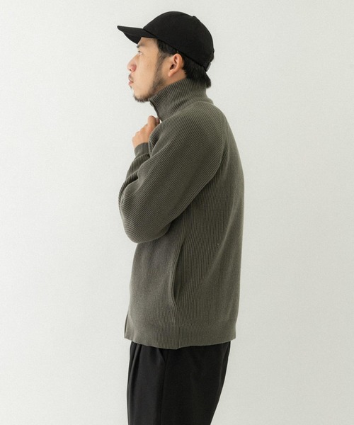 EKAL(エカル)の「ドライバーズニット(ニット/セーター・メンズ・ブラック/グレー・MEDIUM/LARGE)」の20枚目の写真