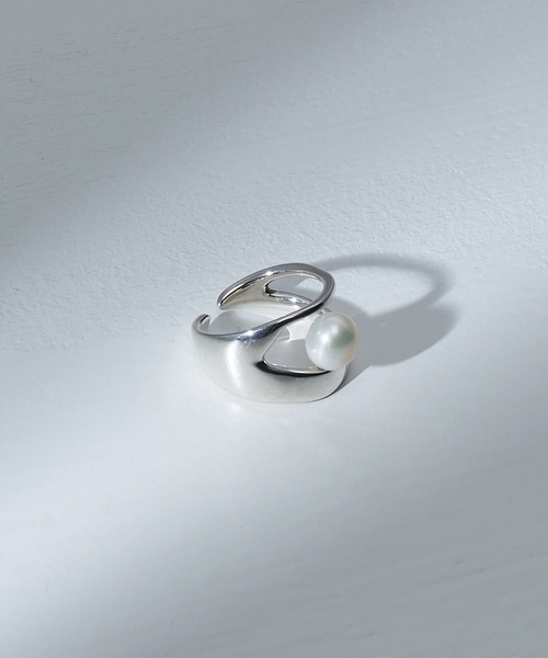 PHILIPPE AUDIBERT/MALKA PEARL リング セール】【PHILIPPE AUDIBERT】Bague Malka perle naturelle