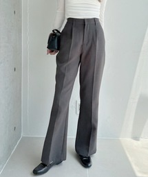 Eclat one（エクラワン）の「【Eclat one】セミフレア センタープレス スラックス（スラックス）」