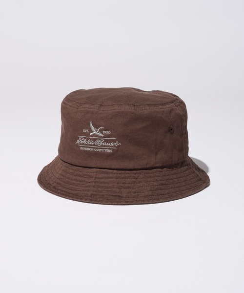 Eddie Bauer（エディーバウアー）の「コットンツイル ロゴ ハット（ハット・メンズ・ネイビー/ダークベージュ/サファリグリーン・F）」の10枚目の写真