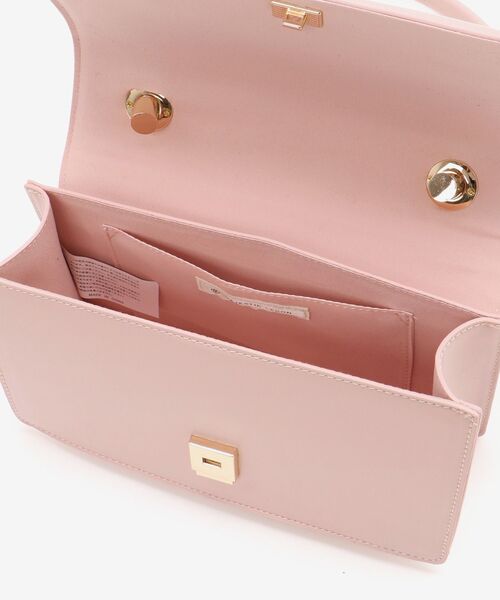 MAJESTIC LEGON(マジェスティックレゴン)の「チャームセットワンハンドルバッグ(ハンドバッグ・レディース・ブラック/アイボリー/イエロー/ピンク・FREE)」の8枚目の写真