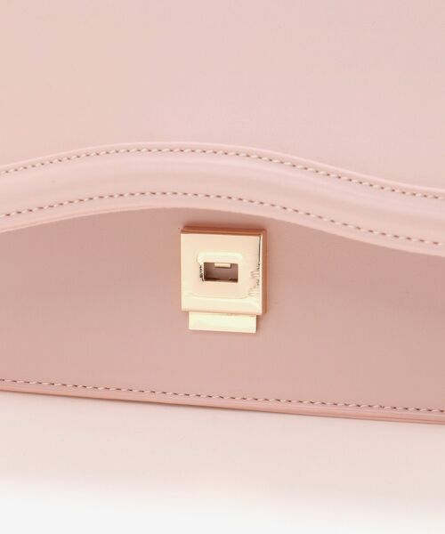 MAJESTIC LEGON(マジェスティックレゴン)の「チャームセットワンハンドルバッグ(ハンドバッグ・レディース・ブラック/アイボリー/イエロー/ピンク・FREE)」の7枚目の写真