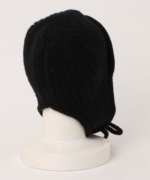 Didot.showroom（ディドット ショールーム）の「イヤーフラットビーニー01（ニットキャップ/ビーニー・レディース・グレー/ブラウン/ブラック/アイボリー・FREE）」の19枚目の写真