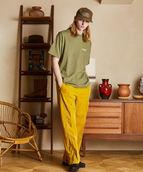 schott（ショット）の「Schott/ショット/T-SHIRT SESSION/Tシャツ セッション（Tシャツ/カットソー・メンズ・ブラック/ホワイト/オリーブ・M/L/XL/2XL）」の5枚目の写真