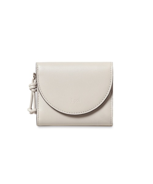 Epoi（エポイ）の「Knott ノット 三つ折り財布（財布・レディース・ダークグレー/ライトブルー/ブラック/ライトグレー/ブラック系その他/グレー系その他/パープル/グリーン系その他・FREE）」の15枚目の写真