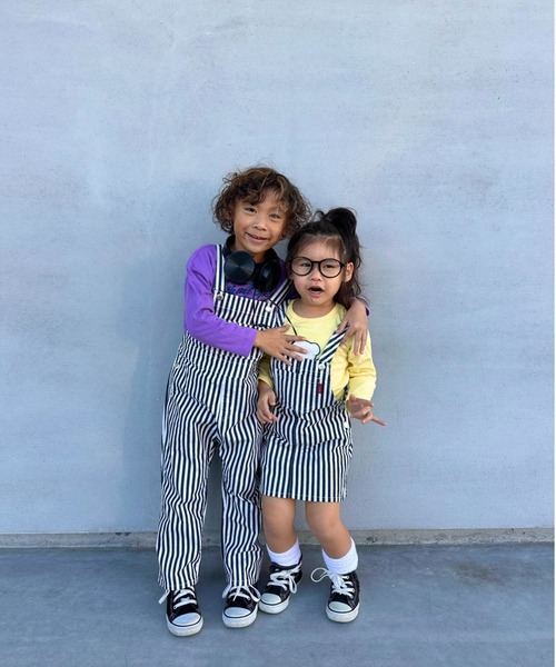 Moujonjon（ムージョンジョン）の「ジャンパースカート（ジャンパースカート・キッズ・ネイビー/その他1・110/100/90/140/130/120）」の10枚目の写真