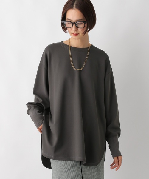 LEPSIM（レプシィム）の「ステッチラウンドチュニック 289255（Tシャツ