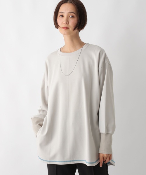 LEPSIM（レプシィム）の「ステッチラウンドチュニック 289255（Tシャツ