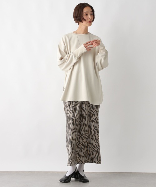 LEPSIM（レプシィム）の「ステッチラウンドチュニック 289255（Tシャツ