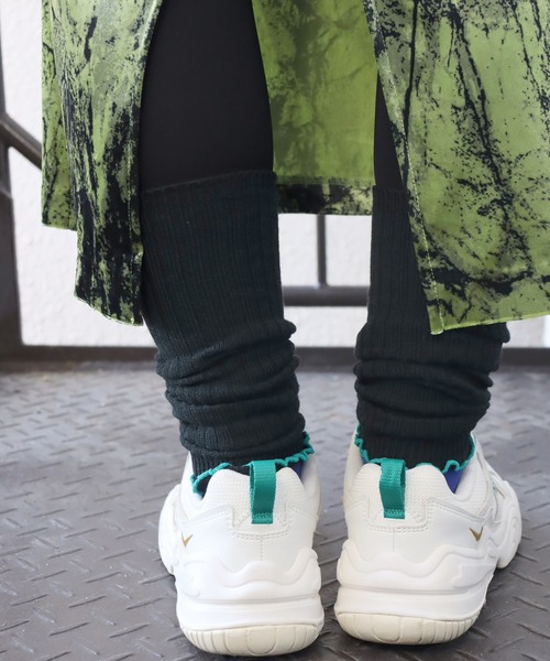 KIVISDOU（キビスドウ）の「ちょびウール メローリブ アーム・レッグ ウォーマー（アームカバー・レディース・イエロー/オレンジ/ロイヤルブルー/ブラック・F）」の10枚目の写真