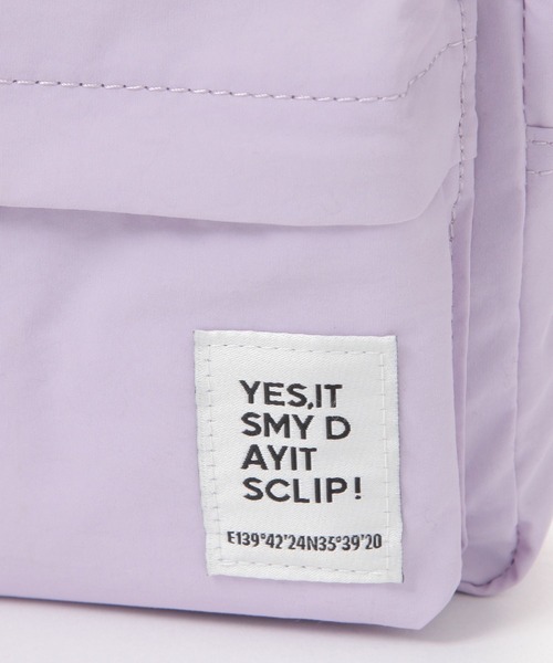 studio CLIP(スタディオクリップ)の「ナイロンワンマイルスクエアショルダー(ショルダーバッグ・レディース・ピンク/イエロー/ベージュ/ブラック・FREE)」の10枚目の写真