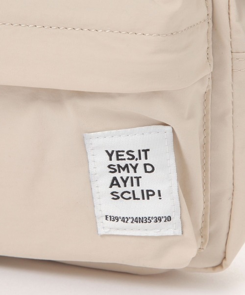 studio CLIP(スタディオクリップ)の「ナイロンワンマイルスクエアショルダー(ショルダーバッグ・レディース・ピンク/イエロー/ベージュ/ブラック・FREE)」の8枚目の写真