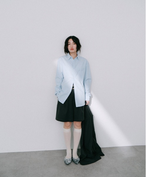 DRWCYS（ドロシーズ）の「ピンストライプシャツ（シャツ/ブラウス・レディース・ピンク/ブルー・FREE）」の3枚目の写真