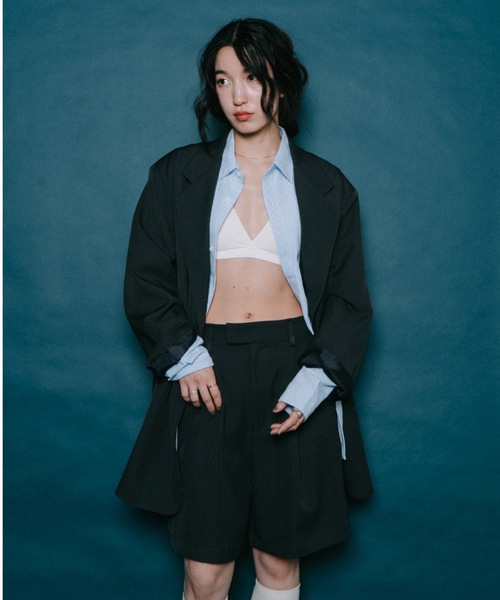 DRWCYS（ドロシーズ）の「ピンストライプシャツ（シャツ/ブラウス・レディース・ピンク/ブルー・FREE）」の13枚目の写真