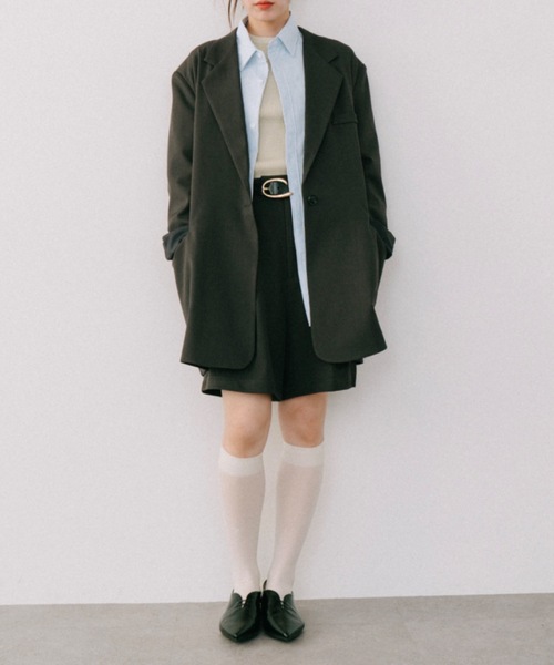 DRWCYS（ドロシーズ）の「ピンストライプシャツ（シャツ/ブラウス・レディース・ピンク/ブルー・FREE）」の11枚目の写真