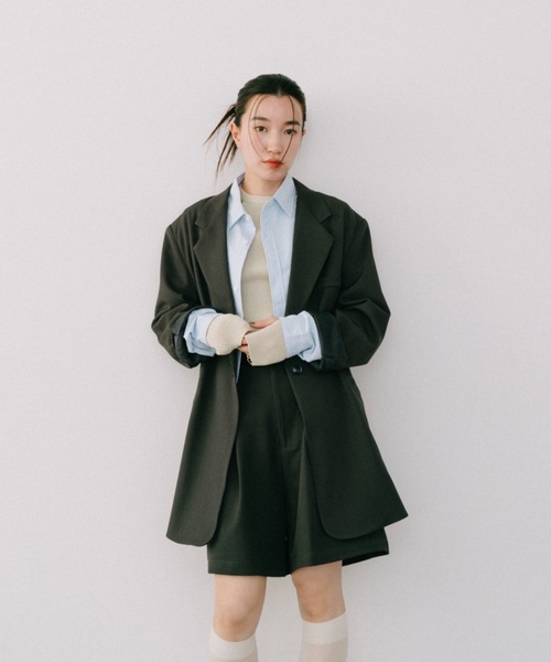 DRWCYS（ドロシーズ）の「ピンストライプシャツ（シャツ/ブラウス・レディース・ピンク/ブルー・FREE）」の9枚目の写真