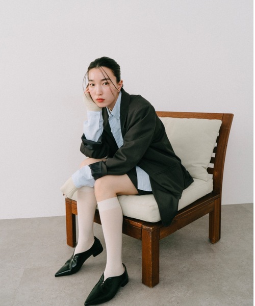 DRWCYS（ドロシーズ）の「ピンストライプシャツ（シャツ/ブラウス・レディース・ピンク/ブルー・FREE）」の10枚目の写真