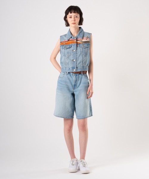 セール】Levi's/リーバイス デニム ベスト ミディアムインディゴ