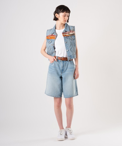 セール】Levi's/リーバイス デニム ベスト ミディアムインディゴ
