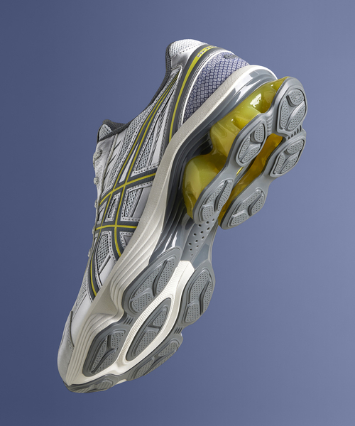 ASICS(アシックス)の「ASICS / アシックス GEL-KINETIC FLUENT / 1203A591(スニーカー・メンズ・ブラック/イエロー/グレー・26cm/26.5cm/27cm/27.5cm/28cm)」の7枚目の写真