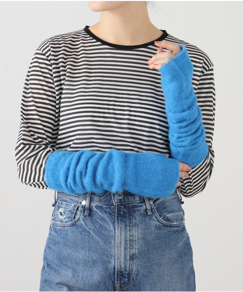 JOURNAL STANDARD(ジャーナルスタンダード)の「CRADUS アルパカMIXシャギーグローブ(手袋・レディース・ブルー系その他/イエロー・FREE)」の10枚目の写真