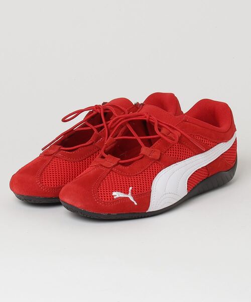 PUMA（プーマ）の「(PUMA)SPEED CAT SUMMER（スニーカー・レディース・レッド/ブラック・24.0cm/25.0cm）」の2枚目の写真