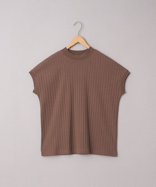 coen(コーエン)の「USAコットンワイドリブリピTフレンチスリーブ(Tシャツ/カットソー・レディース・モカ/ブラック/オフホワイト/ダークグレー・M/L)」の16枚目の写真