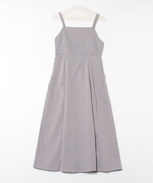 GORGE(ゴージ)の「《シャツ×キャミSET》レディース シャツセットワンピース レイヤード風 春夏秋(ワンピース・レディース・スミクロ/サックスブルー/グレイッシュベージュ・F)」の5枚目の写真
