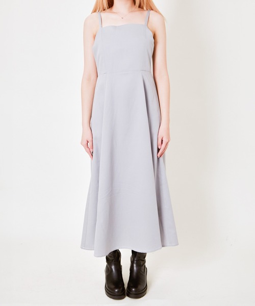 GORGE(ゴージ)の「《シャツ×キャミSET》レディース シャツセットワンピース レイヤード風 春夏秋(ワンピース・レディース・スミクロ/サックスブルー/グレイッシュベージュ・F)」の14枚目の写真