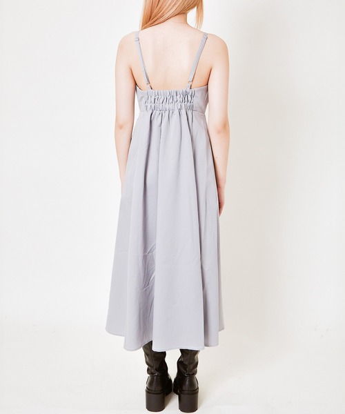 GORGE(ゴージ)の「《シャツ×キャミSET》レディース シャツセットワンピース レイヤード風 春夏秋(ワンピース・レディース・スミクロ/サックスブルー/グレイッシュベージュ・F)」の15枚目の写真