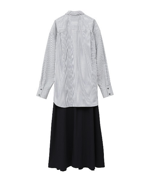 セール】LAYER SHIRT ONE PIECE（ワンピース）｜MANOF（マノフ）の