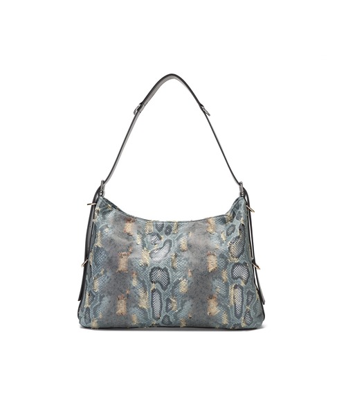 jouetie(ジュエティ)の「【jouetie/ジュエティ】ベルテッド ラージショルダーバッグ(ショルダーバッグ・レディース・オフホワイト/ブラック/キャメル/ブルー系その他/パイソン/ネイビー・FREE)」の12枚目の写真