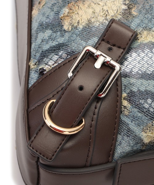 jouetie(ジュエティ)の「【jouetie/ジュエティ】ベルテッド ラージショルダーバッグ(ショルダーバッグ・レディース・オフホワイト/ブラック/キャメル/ブルー系その他/パイソン/ネイビー・FREE)」の21枚目の写真